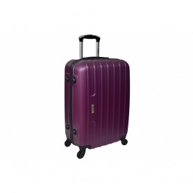 Дорожня валіза Line велика пластикова фіолетова (DM10142809BR)