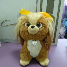 Іграшка Собака м'яка коричнева (DM220031KZ)