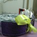 Фиолетовый сиреневый кожаный ремень 3,5 см  (DM4133KR)