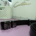  Черный кожаный ремень 3,5 см, пряжка автомат (DM4139KR)