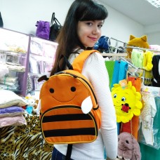 Рюкзак дитячий помаранчевий Бджола для хлопчика та дівчинки (DM0051115BG)