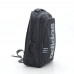Рюкзак спортивный черный Adidas с тремя серыми полосами (DM096CL)