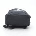 Рюкзак Adidas черный спортивный повседневный с белыми буквами (DM3CL)