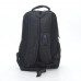 Рюкзак Adidas черный спортивный повседневный с белыми буквами (DM3CL)