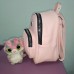 Невеликий міський рюкзак-сумка рожевий для дівчини (DM59162TCL)