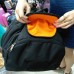 Большая спортивная дорожная сумка 81 л черная с карманом для очков (DM0090566BL)