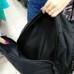 Велика спортивна дорожня сумка 81 л чорна з кишенею для окулярів (DM0090566BL)