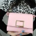Женская сумка розовая прямоугольная вечерняя (DMCM37651TCL)