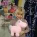 М'яка іграшка Єдиноріг рожевий з білою гривою Пампушка (DM2200121KZ)