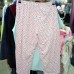 Комплект футболка з бриджами нічний бавовняний трикотажний блакитний рожевий жіночий Туреччина Котик (DM2002332MM)
