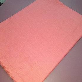 Наволочка 70*70 см бавовна однотонна рожева на блискавці (DM2002023TT)