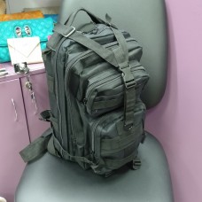 Туристичний невеликий багатофункціональний спортивний рюкзак чорний (DM00179178BL)