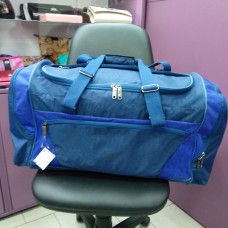 Велика спортивна містка сумка 70 л синя із вставками електрик (DM0035270BL)